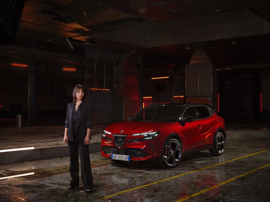 Designová instalace Alfa Romeo